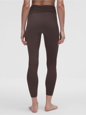 Lululemon size 2 espresso All it Takes Ruched-Waist Tight 25"